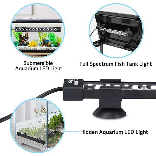 Hygger Auto On Off LED Submersible Aquarium Light