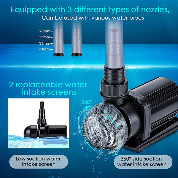 AQQA Controllable Submersible and External Water Pump