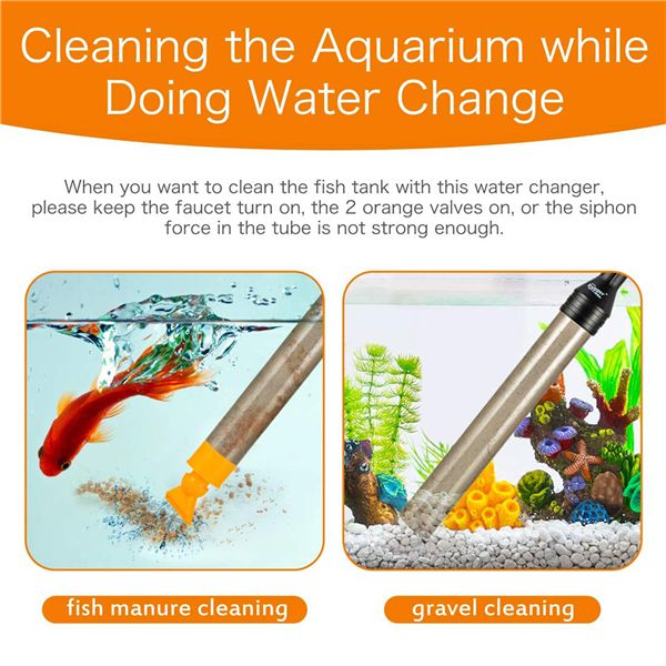 Hygger Automatic Aquarium Gravel Cleaner and Water Changer