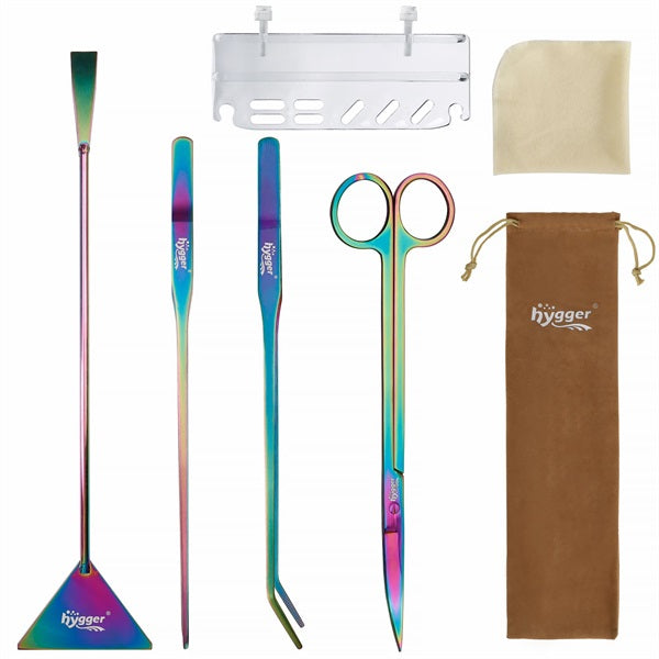 Hygger Long Aquarium Aquascaping Tools Kit