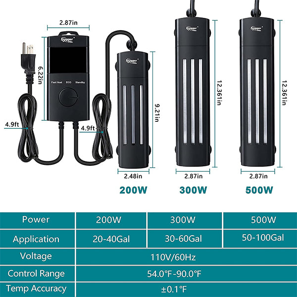 Hygger 003 Variable Frequency Aquarium Heater