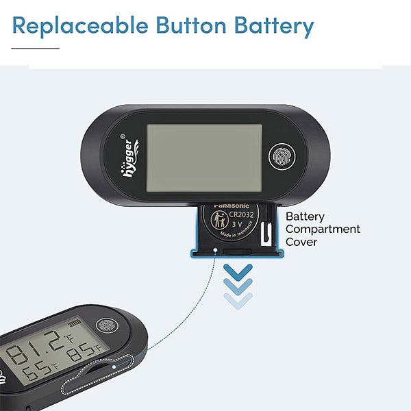 Hygger Stick-on Digital Aquarium Thermometer