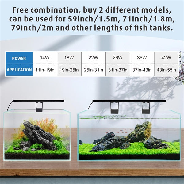 Hygger Clip On Full Spectrum Aquarium LED Light – Petnanny Store