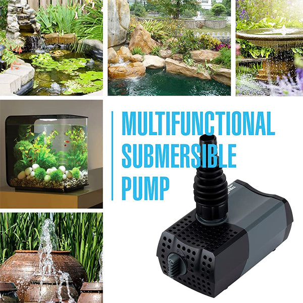 Hygger 10W Outdoor Fountain Submersible Water Pump