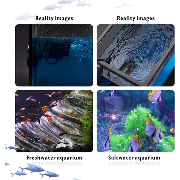 AQQA 004 360° Rotatable Aquarium Submersible Wave Making Powerhead