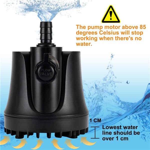 AQQA Multi-functional Submersible Bottom Intake Water Pump