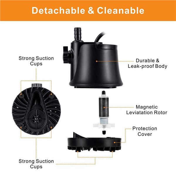 AQQA Multi-functional Submersible Bottom Intake Water Pump