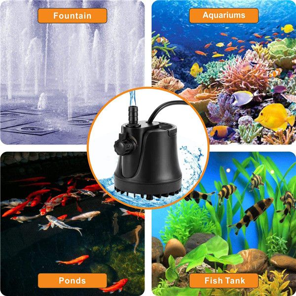 AQQA Multi-functional Submersible Bottom Intake Water Pump