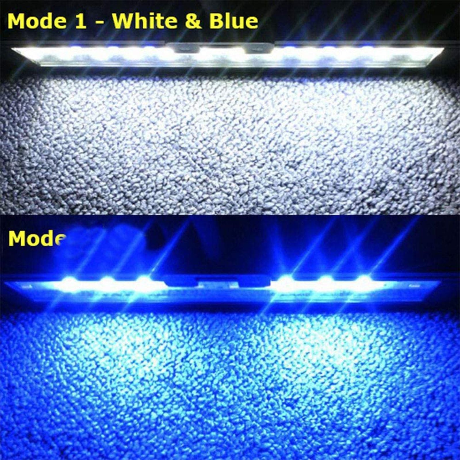 Hygger Blue White LED Aquarium Light with Gooseneck Clamp