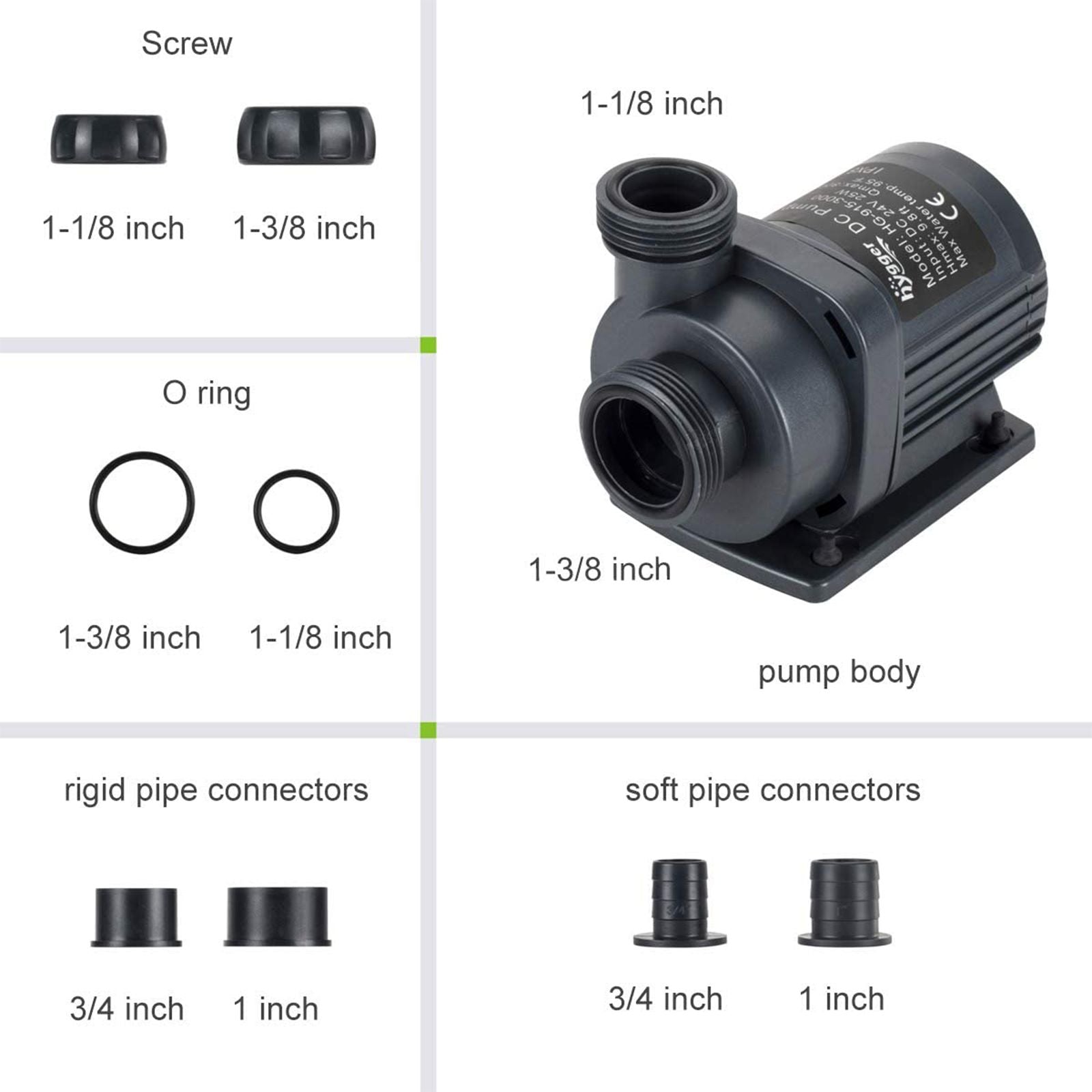 Hygger Aquarium DC Water Pump