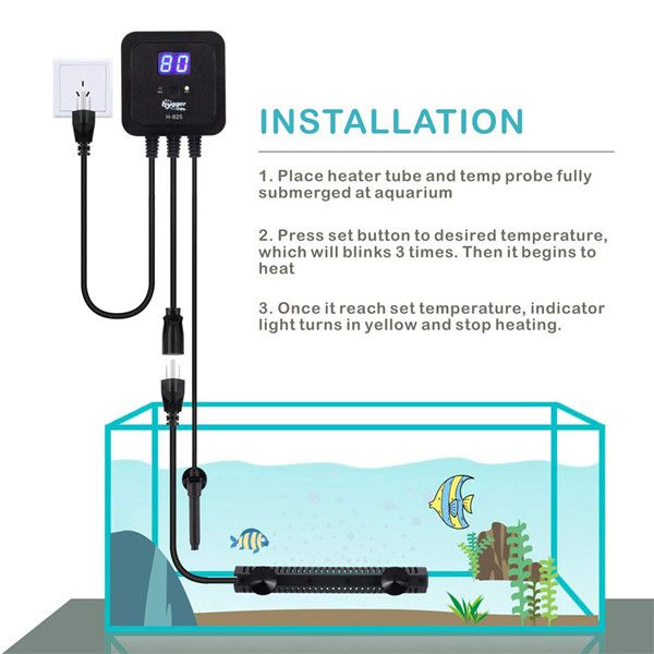 Hygger Quartz Pinpoint Aquarium Heater