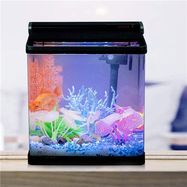 Hygger 4-Gallon Glass Aquarium Kit