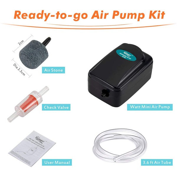 Hygger Small Aquarium Air Pump